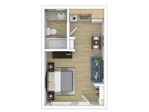 THE IVY Building B1-357 floor plan